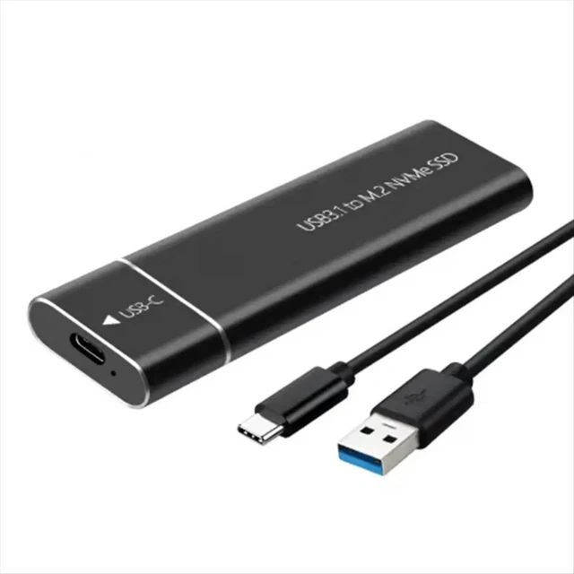 Alt view image 2 of 3 - M2 to PCIE Riser PCIe X1 PCI-E3.0 1x to M.2 NVMe M Key 2280 Riser Card Gen3.0 Cable M2 Key-M PCI-Express Extension Cord