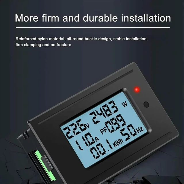 Alt view image 3 of 3 - AC Power Failure Alarm 220V/380V, 3-Phase/Single-Phase Monitoring, DIN35mm Rail Mount Relay Dry Contact Output