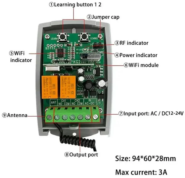 Alt view image 2 of 3 - Charging Dock for Glasses Travel Charger Station Type-C Adapter with LED Indicator