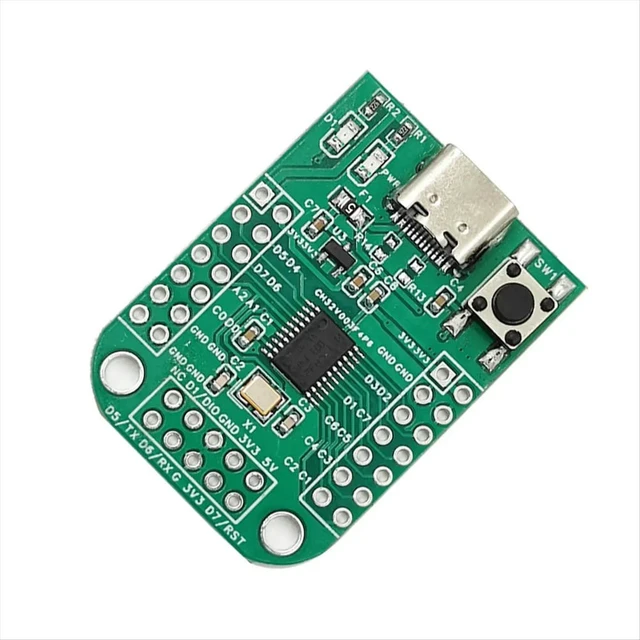 Alt view image 3 of 3 - -C3 Development Board 1.28 Inch Round LCD Display Touch Screen with Bluetooth Module