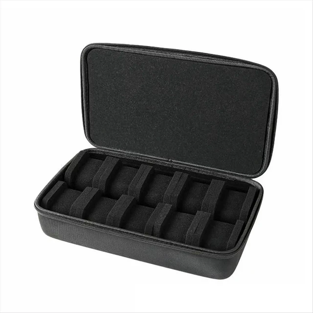 Alt view image 3 of 3 - DIY 28xCase 10W Power Bank Case Batteries Detachable Box Holder with Camping Light Black