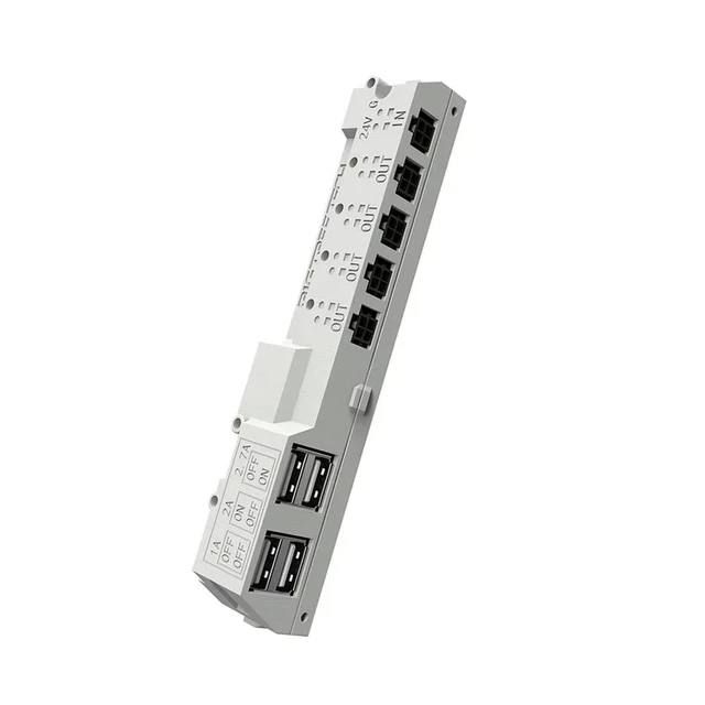 Alt view image 2 of 3 - 5PCS EC11EBB24C03 Dual Axis Encoder with Switch 30 Positioning Number 15 Pulse Point Handle 25mm