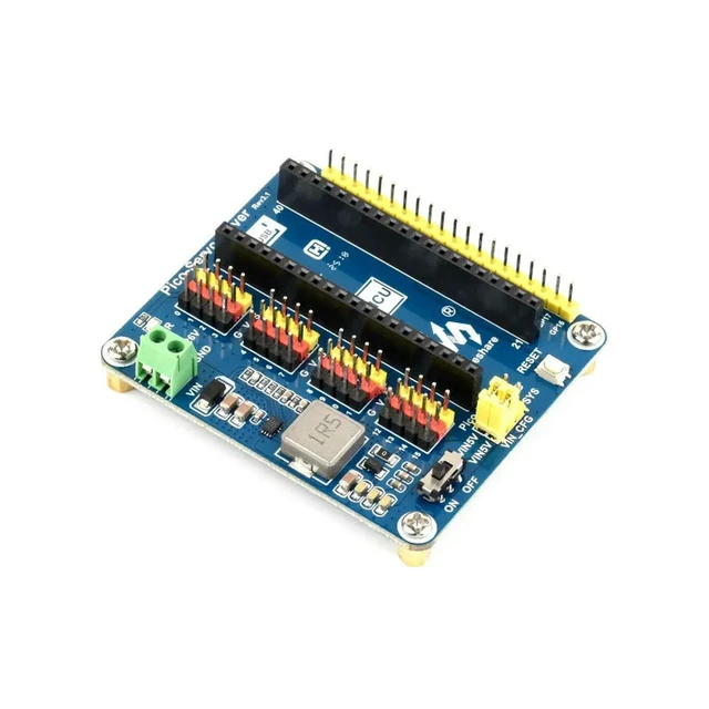 Alt view image 2 of 3 - Waveshare Raspberry Pi CM5 Dual Gigabit Ethernet Small Mini Expansion Board, Suitable for Compute Module 5