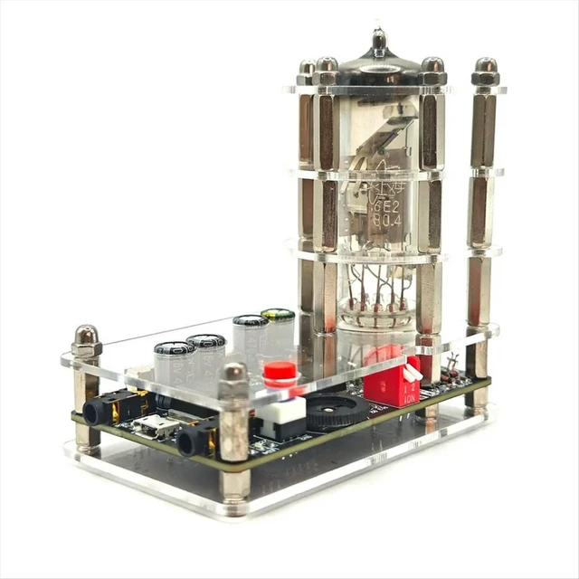Alt view image 3 of 3 - CPU Fan Controller Multifunctional CPU 4-Channel Front Panel with LCD Display for Desktop Computer