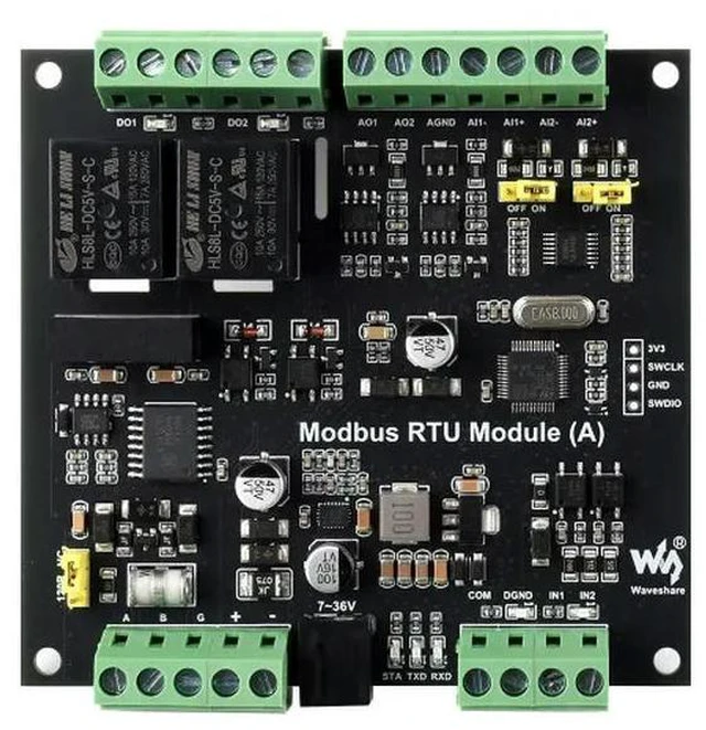Alt view image 3 of 3 - ESP32-S3 Module Relay 1 Channel RS485 Bluetooth Switch Industrial Automation DIN Rail Case Isolated Protection Board