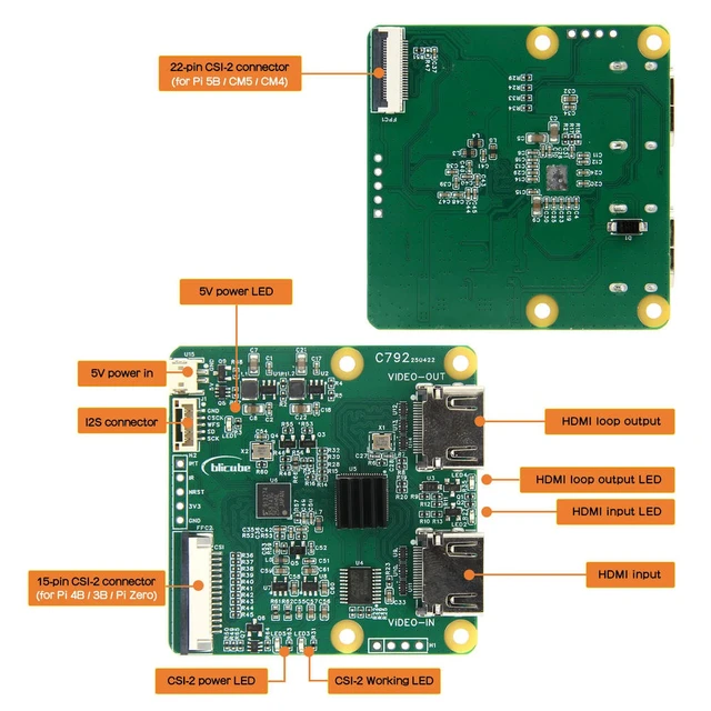 Alt view image 2 of 3 - USB3.2 GEN2 10Gbps PCIe Expansion Card TYPE-A PCI-E 4X to 7 Ports USB 3.0 Expansion Adapter Card PCI-E Controller Card