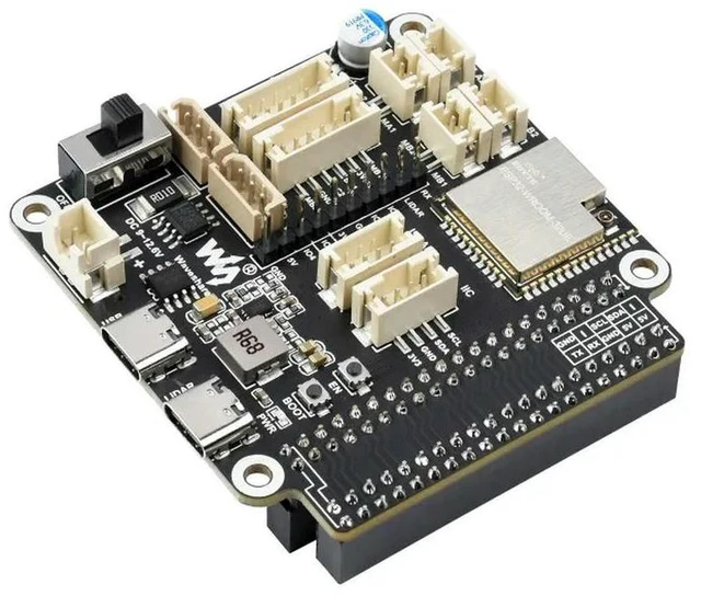 Main image of ESP32-WROOM-32 General Robot Driver Board Multi-functional Bluetooth ESP-NOW Dev Board for Robotics Control