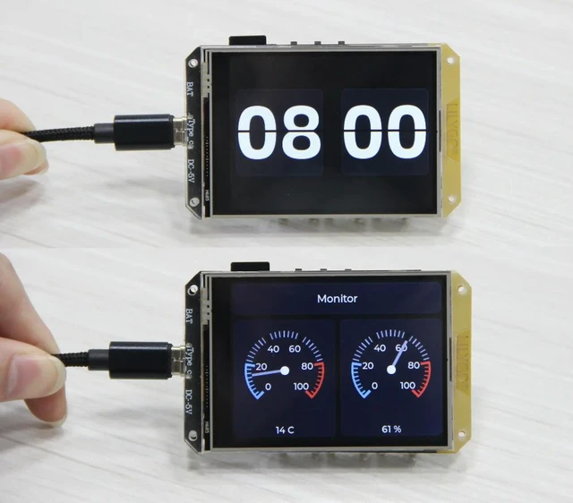 Alt view image 3 of 3 - - 7 Inch Touch Display Development Board 800x480 Bluetooth 5 for GUI LVGL HMI RGB