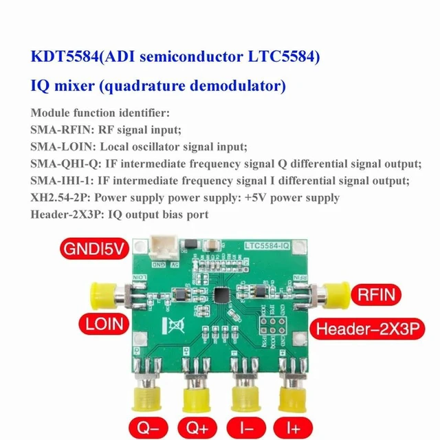 Main image of XIEGU WR12 Broadband Receiver Component 54-1000MHz X6200 Shortwave Radio Expansion Module