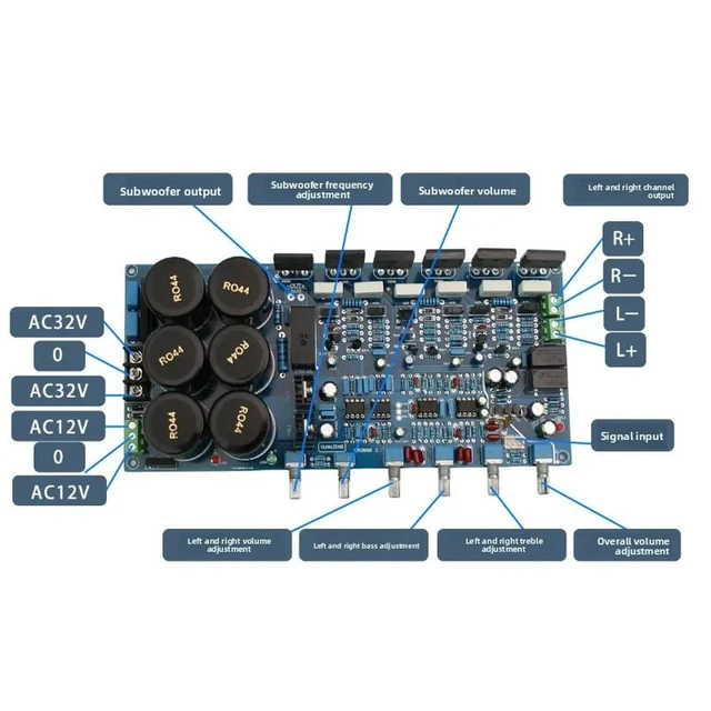 Alt view image 3 of 3 - 10W Unidirectional Signal Amplifier 433M 470M 510M 40dBm 380-520MHz Digital Transmission Radio Signal Enhancer