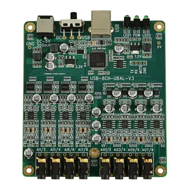 Alt view image 2 of 3 - DA003 USB upgrade package Combo384 high-end version USB base board (CrystCCHD-957 ultra-low noise clock) + LT3042 power suppl