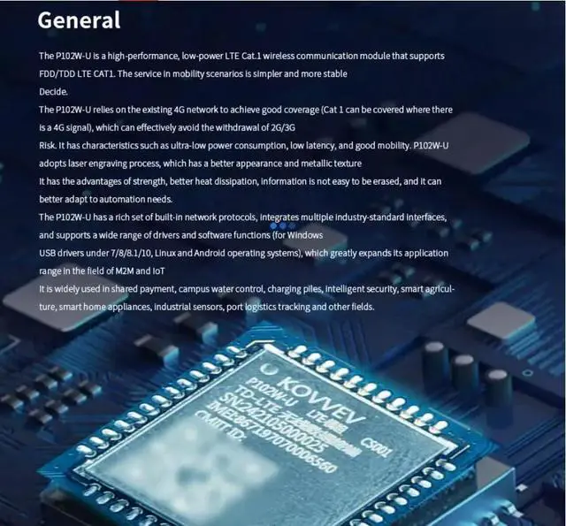 Alt view image 6 of 6 - f-link 4G CAT1 development board, ASR1602, ASR1606