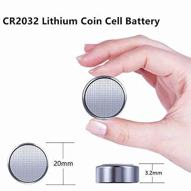 Alt view image 3 of 7 - Nightkonic 50 pcs Pack - CR2032 3v Lithium Button Cell Coin 2032 Battery | Long-Lasting CR2032 batteries