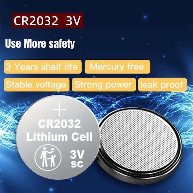 Alt view image 4 of 7 - Nightkonic 50 pcs Pack - CR2032 3v Lithium Button Cell Coin 2032 Battery | Long-Lasting CR2032 batteries