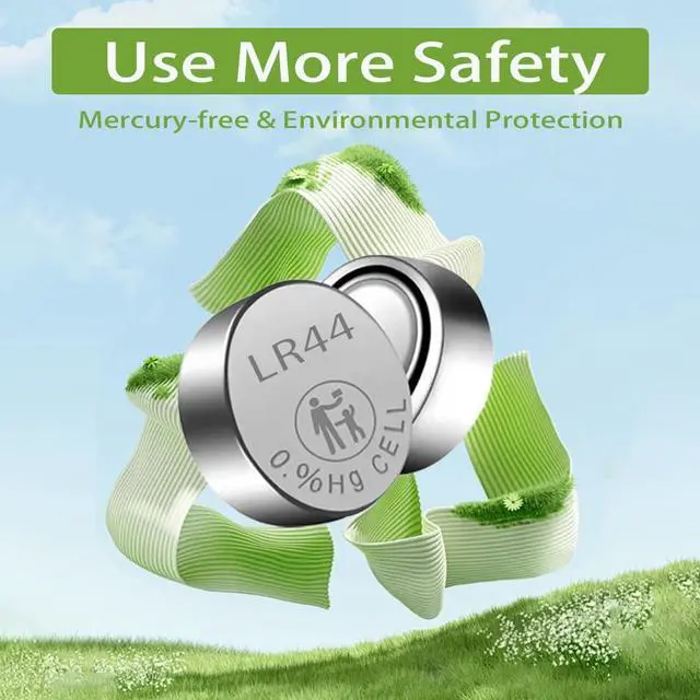 Alt view image 7 of 7 - L1154f Batteries AG13 Battery LR44 357 A76 L1154 SR44 G13 L1154c LR44h 1.5V Premium Alkaline Button Coin Cell Batteries for Watches, Laser Pointers,Small Toys,Electronics5-Year Shelf Life(6 Count)