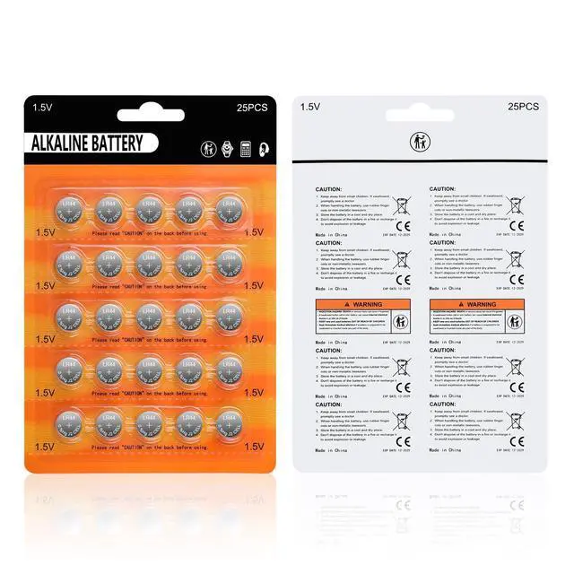 Alt view image 7 of 7 - kunying AG13 LR44 Batteries 25-Pack, 1.5V A76 357 L1154F SR44 | 1.5V alkaline button cell, leak-proof, mercury-free, long shelf life, ideal for toys, calculators, laser pointers