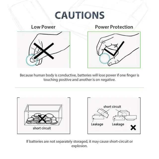 Alt view image 7 of 7 - LiCB 10 Pack SR626SW 377 Watch Battery,Long-Lasting & Leak-Proof,High Capacity Silver Oxide 1.55V Button Cell Batteries for Watch