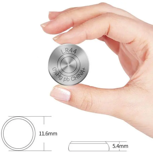 Alt view image 3 of 7 - SKOANBE 10PCS AG13 LR44 303 A76 357 SR44 1.5V Battery Button Coin Cell Batteries