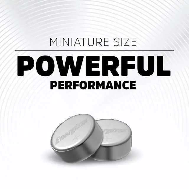 Alt view image 2 of 7 - Energizer 357/303 Batteries (3 Pack), 1.5V Silver Oxide Button Batteries | Reliable power, button battery for keyless entry and calculators, key fob battery, no mercury, SR44 battery equivalent