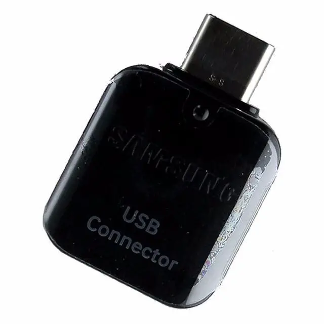 Main image of OEM On-The-Go OTG (USB) to (USB-C) Adapter - Glossy Black