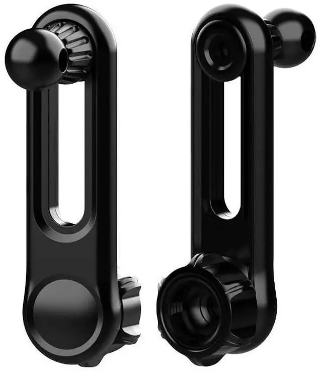 Main image of RecDec 2 Pack Car Magnetic Phone Holder Extension Arm Adapter with 17mm Ball Head Joint Socket for MagSafe Car Mount Charger Magnetic Wireless Car Charger Magnetic Car Mount Phone Stand