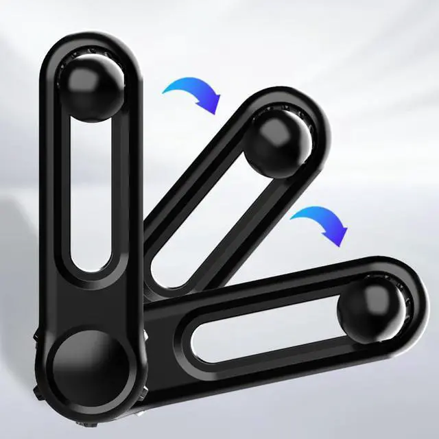 Alt view image 5 of 5 - RecDec 2 Pack Car Magnetic Phone Holder Extension Arm Adapter with 17mm Ball Head Joint Socket for MagSafe Car Mount Charger Magnetic Wireless Car Charger Magnetic Car Mount Phone Stand