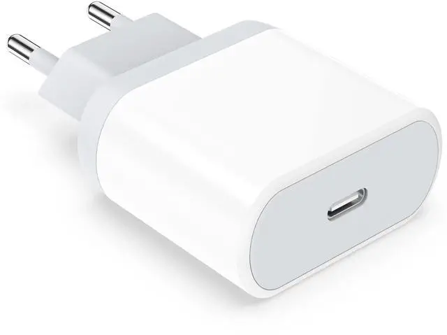 Main image of Anigaduo 20W USB C Fast European Plug Adapter for iPhone 16/16 Pro/16 Pro Max/16 Plus/15/14/13/12/11, USBC Charger Cube Travel Charging Power Block for Europe EU Euro Spain Italy France Germany