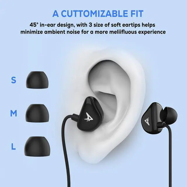Alt view image 2 of 6 - USB C Headphones, Type C Earphones for iPhone 16 Pro Max/15/iPad Samsung Galaxy S20 S21 S22 S23 S24 FE Ultra Wired Earbuds Microphone for Android Google Pixel 8 8A 7 7A 6A 6 OnePlus