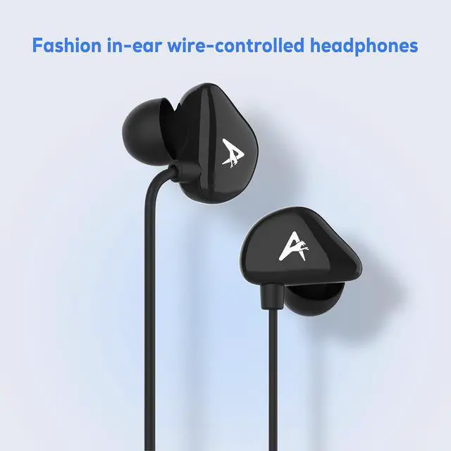 Alt view image 3 of 6 - USB C Headphones, Type C Earphones for iPhone 16 Pro Max/15/iPad Samsung Galaxy S20 S21 S22 S23 S24 FE Ultra Wired Earbuds Microphone for Android Google Pixel 8 8A 7 7A 6A 6 OnePlus