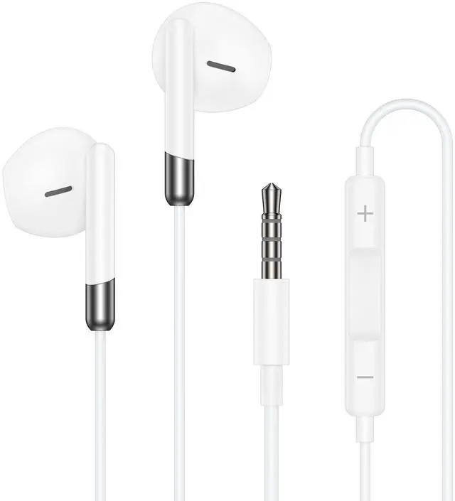 Main image of Plug in Earbuds 3.5mm Jack Wired Earbuds for Samsung Galaxy A15 A14 A13 A07 | A06 A25 A24 A23 S10 S9 S8 Wired Ear Buds, in-Ear Headphones Earphones with Microphone for iPhone iPad iPod Computer Laptop