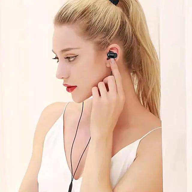 Alt view image 7 of 7 - 2 Pack Wired in-Ear Headphones with Microphone, 3.5mm Plug Earbuds, Noise Isolating, Anti-Drop Headphones Ergonomic Comfort Fit, Clear Call, Durable Cord, Compatible with Tablet