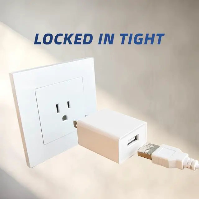 Alt view image 7 of 7 - SinitoAula UL Listed USB Wall Charger Block - 5W (5V1A), 1-Pack, White | Power Adapter for Outlet, Plug for Cell Phones, Tablets, Earphones, Power Banks, Smart Wearables and More Electronic Gadgets