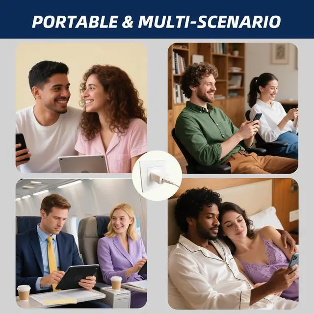 Alt view image 5 of 7 - SinitoAula UL Listed USB Wall Charger Block - 5W (5V1A), 1-Pack, White | Power Adapter for Outlet, Plug for Cell Phones, Tablets, Earphones, Power Banks, Smart Wearables and More Electronic Gadgets