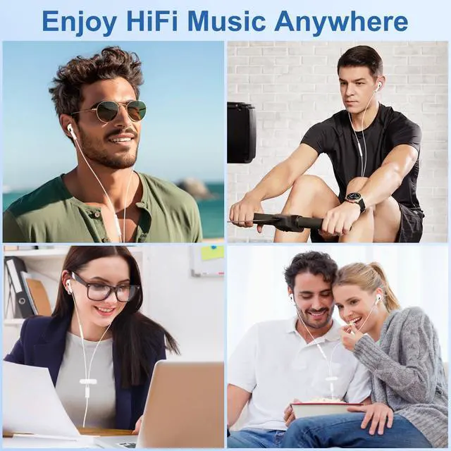 Alt view image 6 of 7 - USB C Samsung Wired Earbuds Wired Headphones Type C Braid Cord Ear Buds | in-Ear Earphones with Mic for Samsung Galaxy S26 Ultra S26Plus S26 A37 A57 S25 Ultra S25 FE S24 A17 A16 A36 Z Fold 7 Flip 7