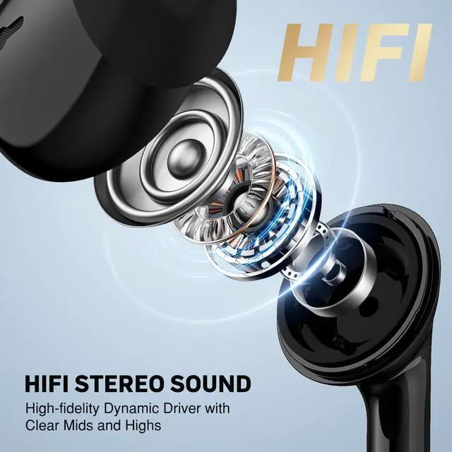 Alt view image 3 of 7 - USB C Headphones with Case for Apple iPhone 17/Android Phones | Tangle Free Corded USBC Plug in Ear Buds Type C Earphones for iPhone 17e 16 16e 15 for Samsung/Galaxy S26 S25/Pixel 11 10 9 8