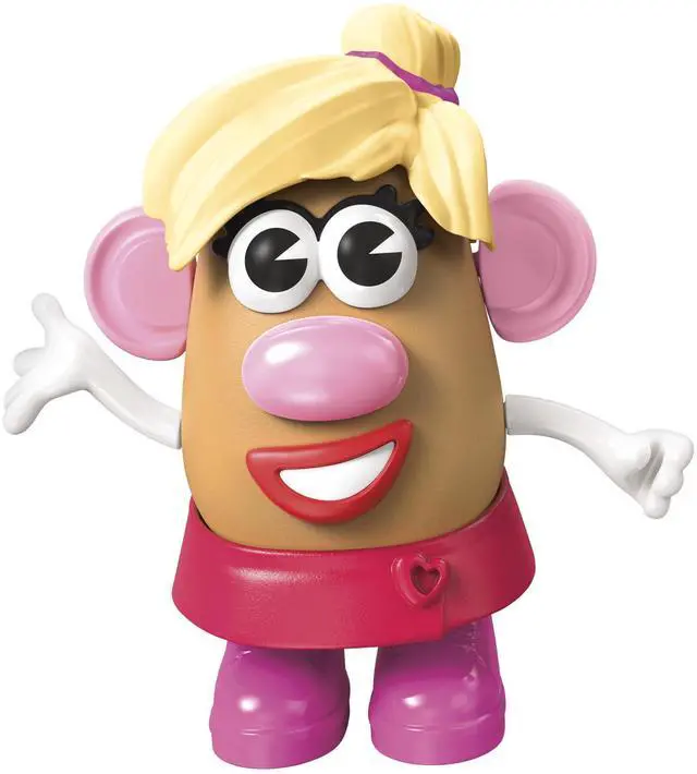 Main image of Mr. Potato Head Mrs. Potato Head Set with 12 Parts and Pieces, Toddler and Preschool Toys for 2 Year Old Boys and Girls and Up