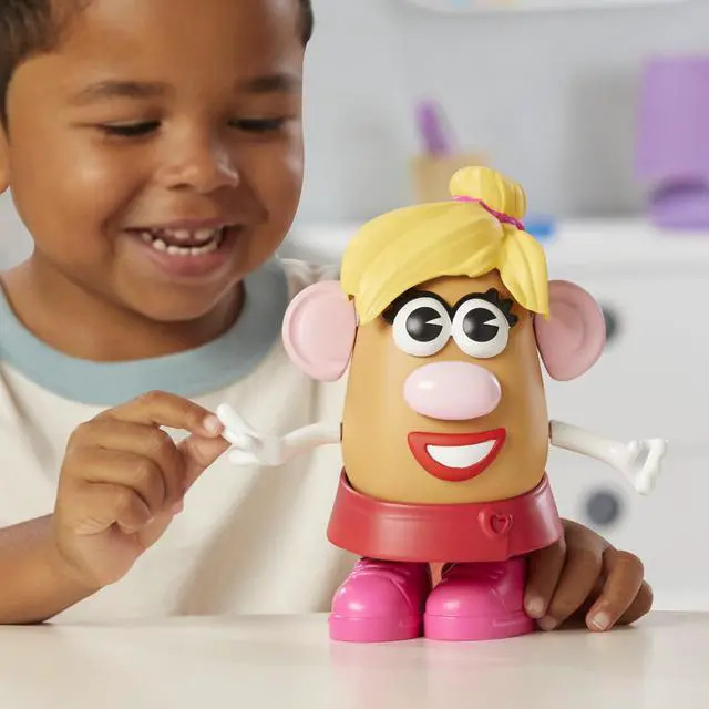 Alt view image 3 of 6 - Mr. Potato Head Mrs. Potato Head Set with 12 Parts and Pieces, Toddler and Preschool Toys for 2 Year Old Boys and Girls and Up