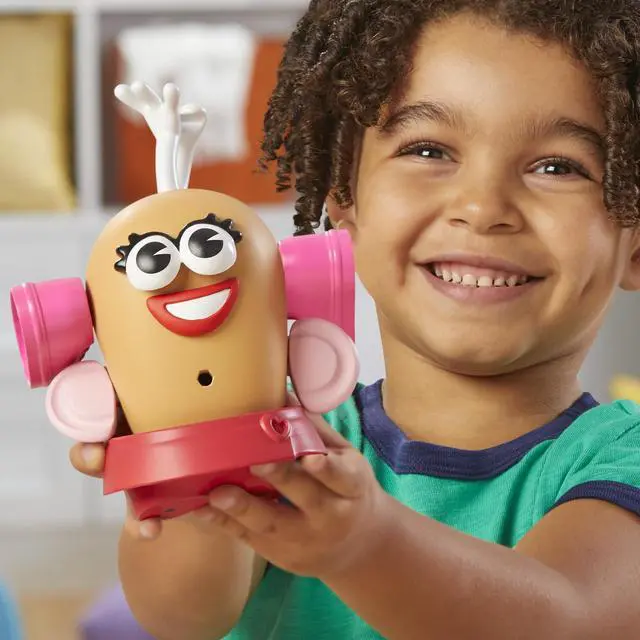 Alt view image 5 of 6 - Mr. Potato Head Mrs. Potato Head Set with 12 Parts and Pieces, Toddler and Preschool Toys for 2 Year Old Boys and Girls and Up