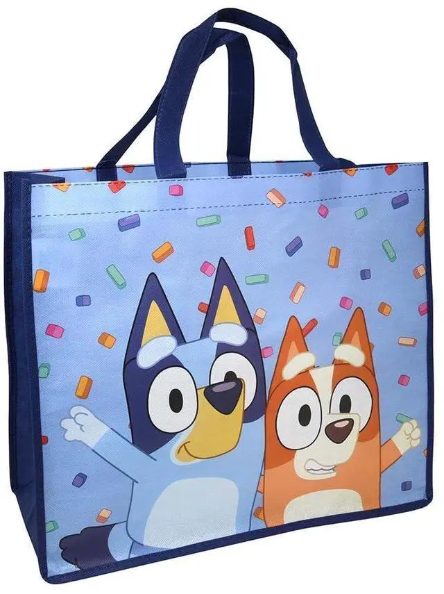 Main image of Bluey Large Eco Friendly Non Woven Tote bag with Hangtag