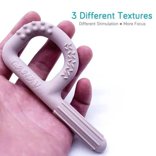 Alt view image 4 of 5 - Xtra Tough Hand-Held Sensory Chew Toys for Autistic Children, Chew Sticks fo Kids, Alt. to Chew Necklaces for Sensory Kids, Oral Motor Stimulation, ADHD, SPD - (Toughest - Aggressive Chewer)