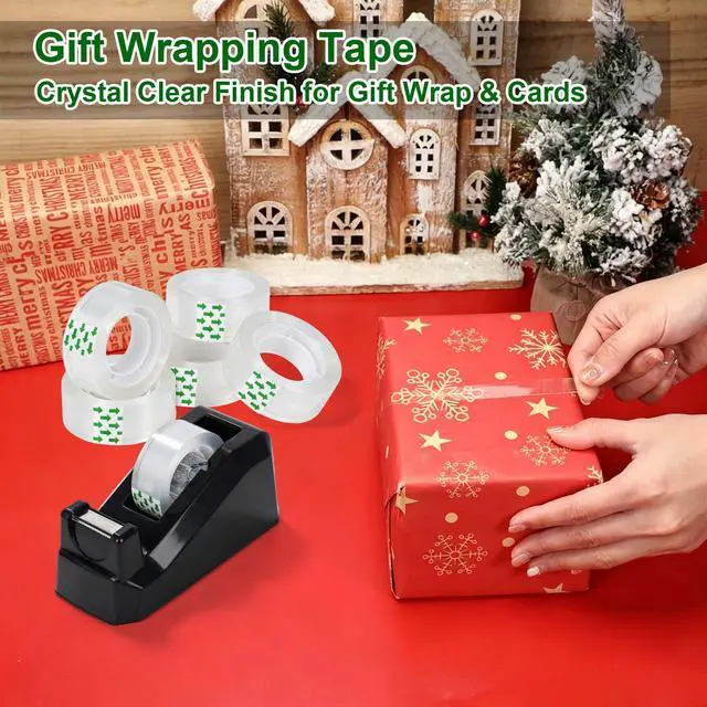 Alt view image 6 of 7 - BOMEI PACK 12 Rolls Clear Tape Refills Rolls Each Roll 3/4 x 1000 Inches | All-Purpose Transparent Tape Refills for Dispenser 1 inch Core for Office, Home, School, Packaging, and Gift Wrapping