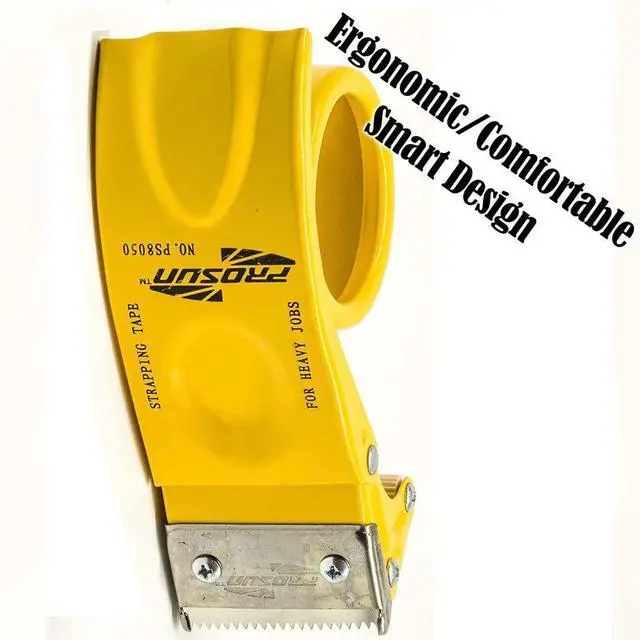 Alt view image 2 of 5 - PROSUN Metal Handheld 2 Inch Tape Gun Dispenser Packing Packaging Sealing Cutter White