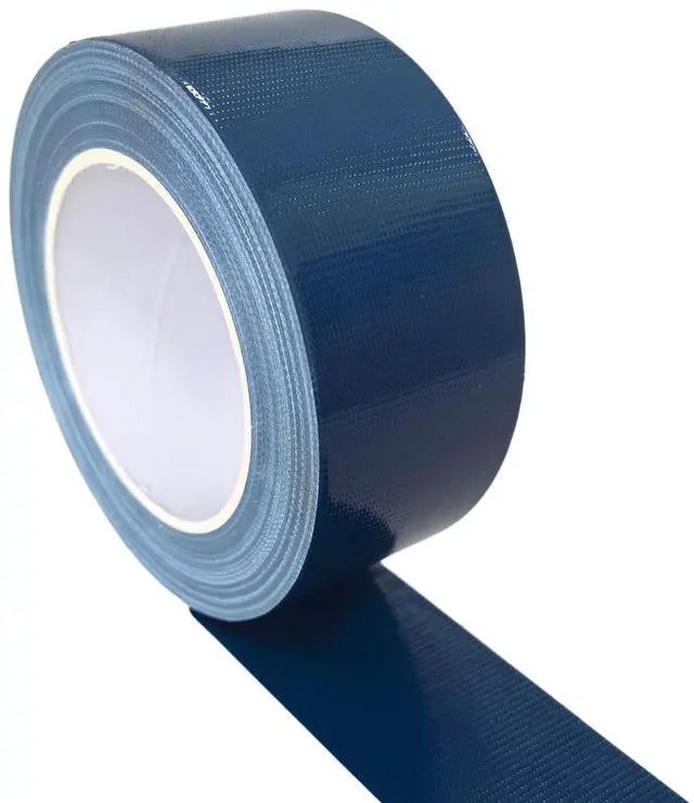 Main image of Zellykool Multi-Purpose Duct Tape 2 Inch x 33 Yards (Dark Blue) | Heavy Duty, Waterproof, Great for Repairs, Packaging, Arts Crafts and DIY Projects