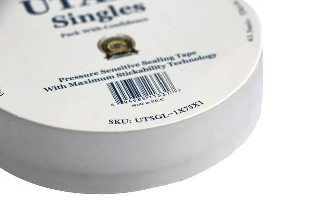Alt view image 3 of 6 - UTAPE Singles Heavy Duty Clear Tape 1 Inch x 75 Yards Long, Packing Shipping Tape Refills Available Packaging Tape for Moving Boxes & Moving Supplies, Clear Office Use Sealing Tape 1 Roll