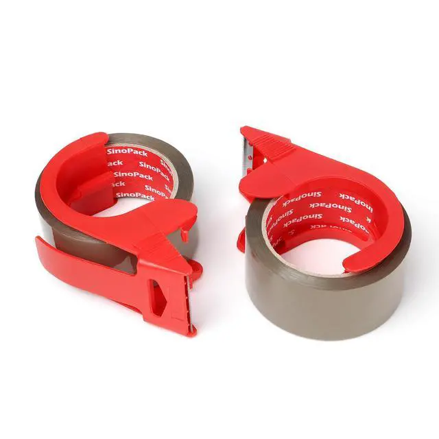 Alt view image 6 of 7 - Heavy Duty Brown Packaging Tape 2Pack 1.88Inches X 55Yds with Dispenser Brown Packing Tape for Shipping and Moving, Strong Sealing on All Box Types