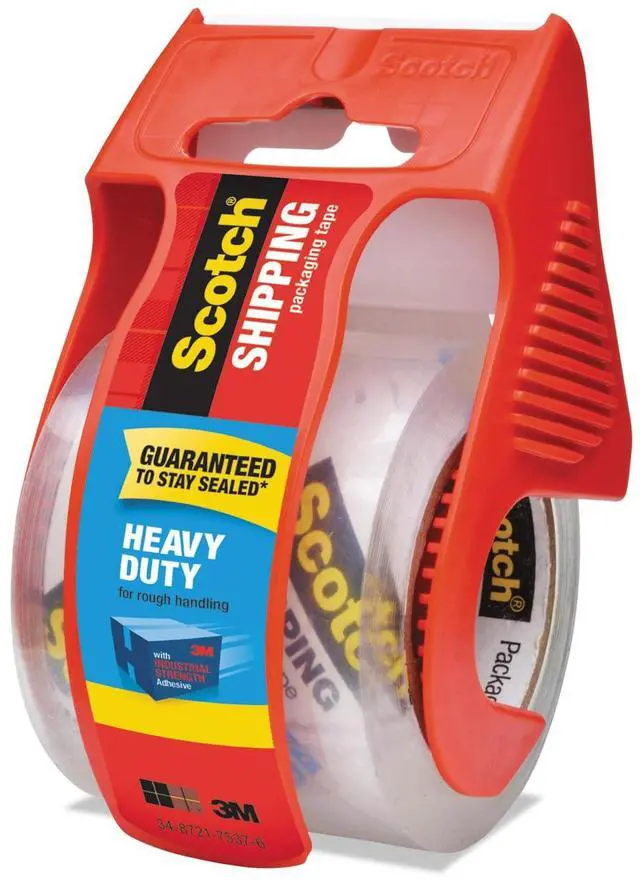 Alt view image 2 of 7 - Scotch 142 3850 Heavy-Duty Packaging Tape in Sure Start Disp. 1.88-Inch X 800-Inch, Clear