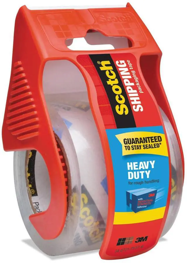 Alt view image 3 of 7 - Scotch 142 3850 Heavy-Duty Packaging Tape in Sure Start Disp. 1.88-Inch X 800-Inch, Clear