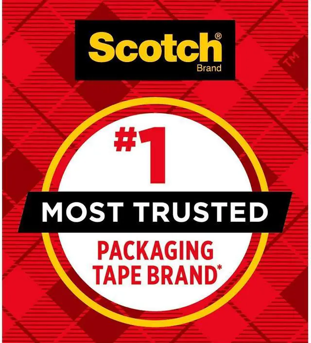 Alt view image 5 of 7 - Scotch 142 3850 Heavy-Duty Packaging Tape in Sure Start Disp. 1.88-Inch X 800-Inch, Clear