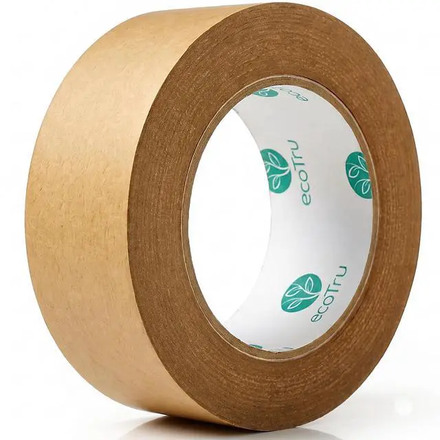 Main image of ecotru Ultra Strong Kraft Paper Packing Tape, Heavy Duty Brown Packing Tape for Box & Carton Sealing Packaging Shipping Moving & Masking, Eco Friendly Biodegradable Painters Tape, 2 Inch x 44 Yard