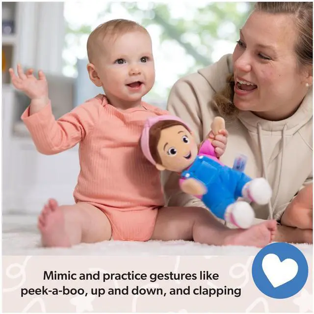 Alt view image 3 of 7 - Ms. Rachel Cuddle & Comfort Doll, 11-Inch Soft Plush First Baby Doll | Super-Soft Friend for Hugs & Snuggles, Encourages Pretend Play, Baby Toys for Girls & Boys Ages 6 Months to 3+